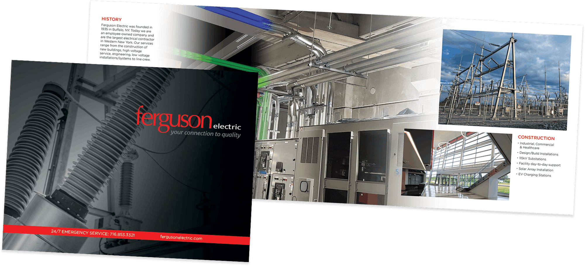 ferguson electric sales materials and brochures